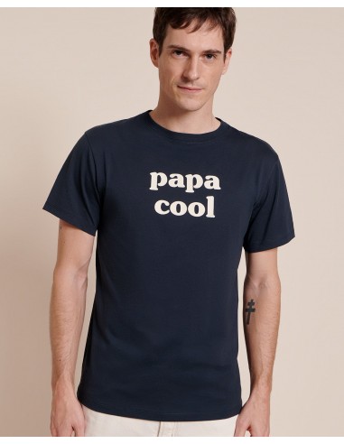 Le duo de t-shirts Papa cool x Mini cool en coton bio - charbon 2023