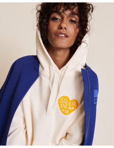 Le hoodie d'allaitement Soleil de ma vie en coton bio - crème vente chaude votre 