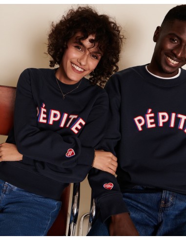 Le duo de sweats Pépite adulte en coton bio - bleu nuit Comparez et commandez 