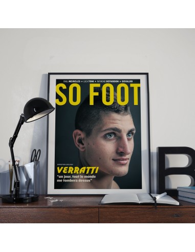 Affiche Marco Verratti, So Foot 125 pas cher