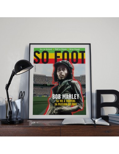 Affiche Bob Marley, So Foot 17 du meilleur 