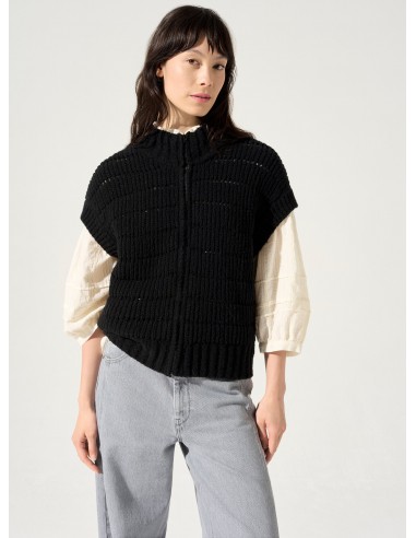 Sleeveless cardigan les ligaments