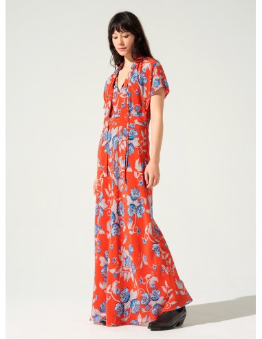 Long printed dress Economisez 